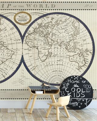 Torkingtons World Map Wallpaper