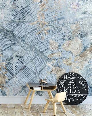 Aged Greenhouse Wallpaper