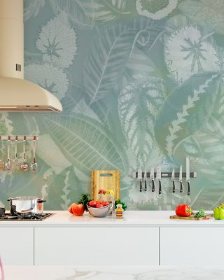 Leafy Garden Wallpaper