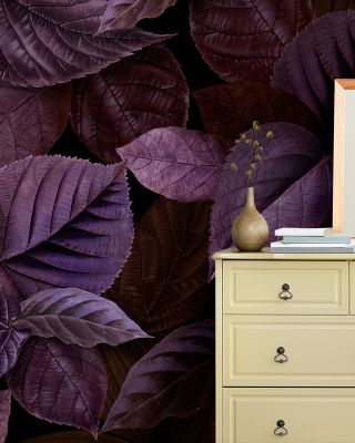 Purple Leaves Wallpaper