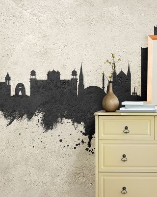 Karachi Pakistan Skyline Concrete Wallpaper