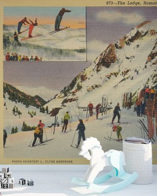 Salt Lake City Postcard - Screenprint