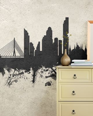 Bangkok Thailand Skyline Concrete