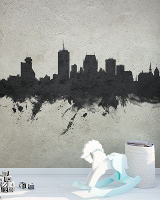 Quebec Canada Skyline Concrete