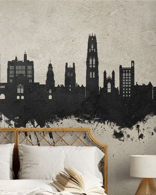 New Haven Connecticut Skyline Concrete
