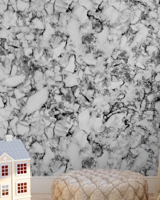 Statement Marble, Black & White