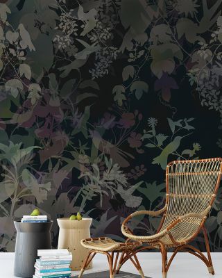 Watermark Birds Wall Mural