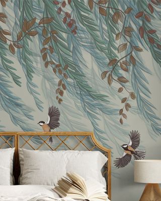 Willow & Birds, Pistachio