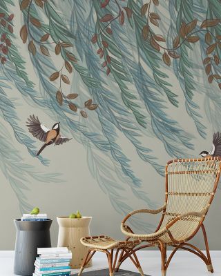 Willow & Birds, Pistachio