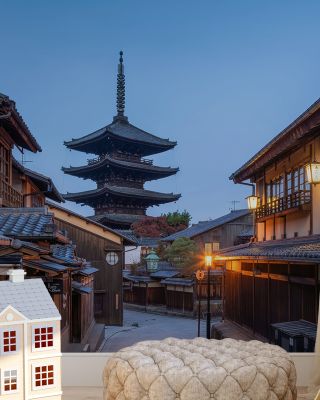 Yasaka Pagoda at Night