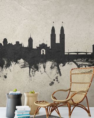 Zurich Switzerland Skyline Concrete