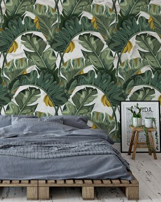 Bananas Playing Hide And Seek Fun Wallpaper