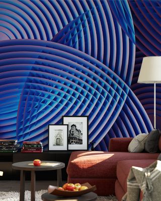 Borgogna Elegant Baroque Wallpaper