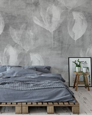 Ceramic Flowers Artistic Wallpaper