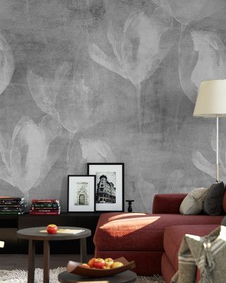 Ceramic Flowers Artistic Wallpaper