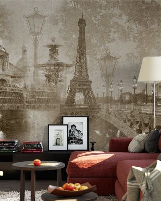 Dreaming of Paris Romantic Wallpaper