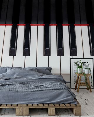 Piano Keys Musical Wallpaper