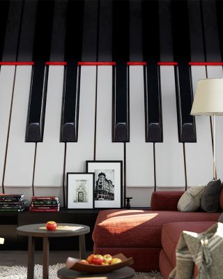Piano Keys Musical Wallpaper