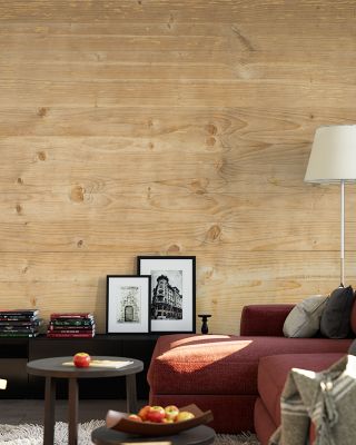 Raw Plank Rustic Wallpaper