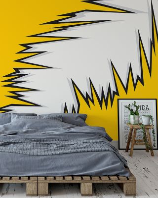 Sharp Edges Modern Geometric Wallpaper