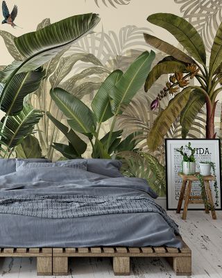 Tropical Silence Jungle Wallpaper
