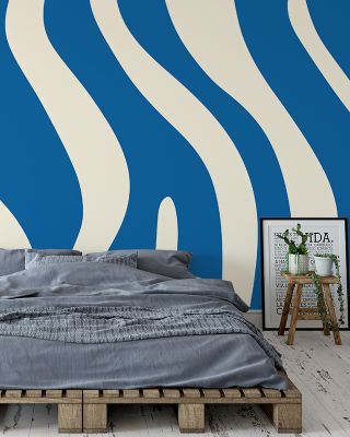 Wavy Waves Artistic Wallpaper