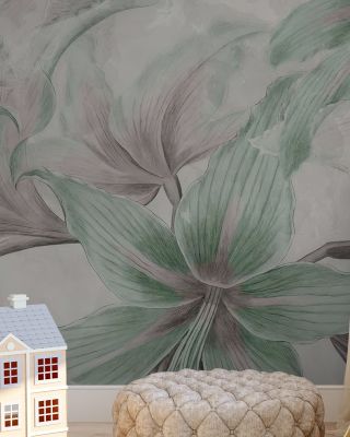 Amarantus Dream Dark Green Wallpaper