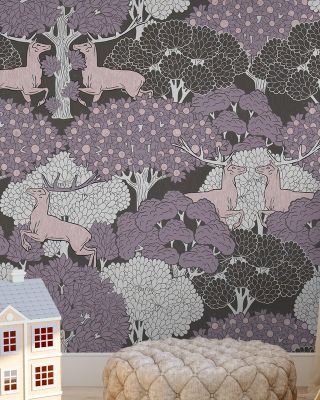 Antlers Wallpaper Mural
