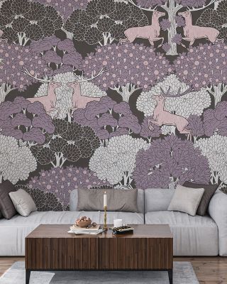 Antlers Wallpaper Mural