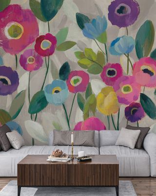 Fairy Tale Flowers V Pink