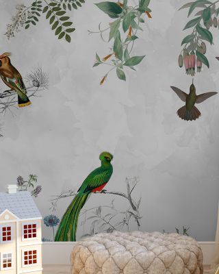 Fields of Birds and Flowers