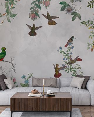Fields of Birds and Flowers