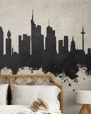 Frankfurt Skyline Concrete