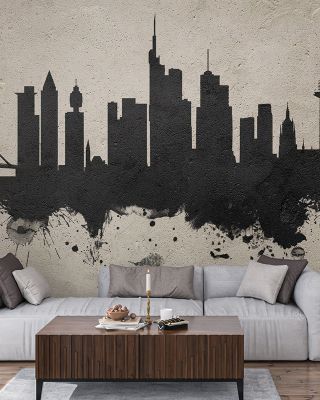 Frankfurt Skyline Concrete