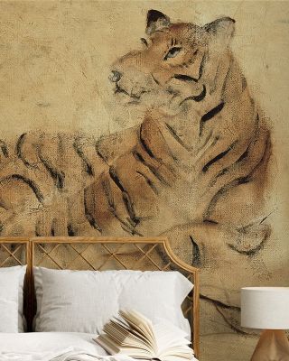 Global Tiger Roaring Majesty Wallpaper