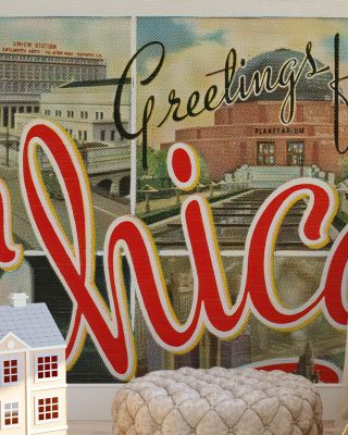 Greetings From Chicago - Screenprint
