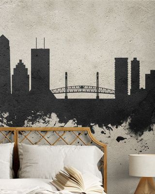 Jacksonville Florida Skyline Concrete