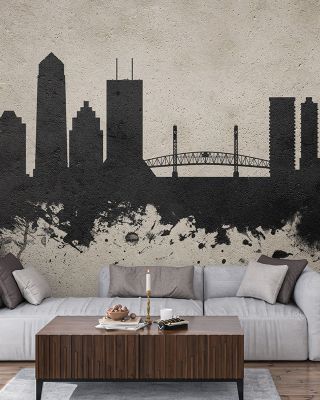 Jacksonville Florida Skyline Concrete