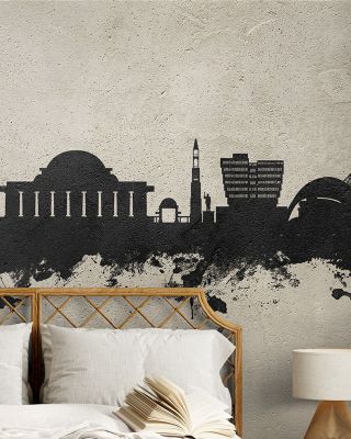 Lilongwe Malawi Skyline Concrete Wallpaper