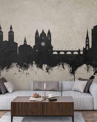 Maastricht The Netherlands Skyline Concrete Wallpaper