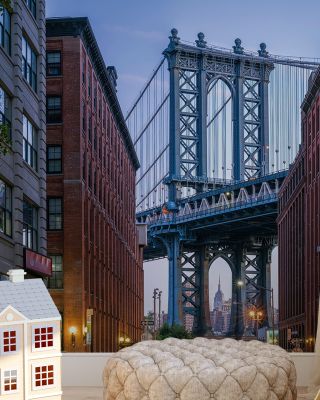 Manhattan Bridge from Dumbo Wallpaper