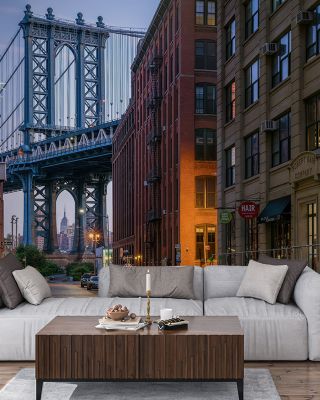 Manhattan Bridge from Dumbo Wallpaper