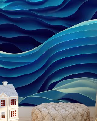 Mesmerizing Waves Wallpaper