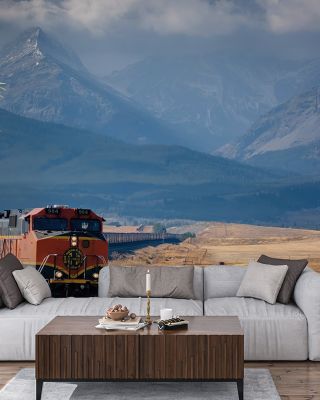 Montana Train Incoming Wallpaper