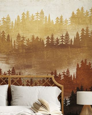 Mountainscape Spice Wallpaper