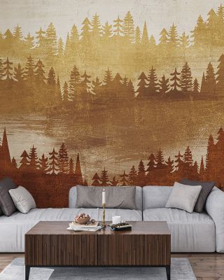 Mountainscape Spice Wallpaper