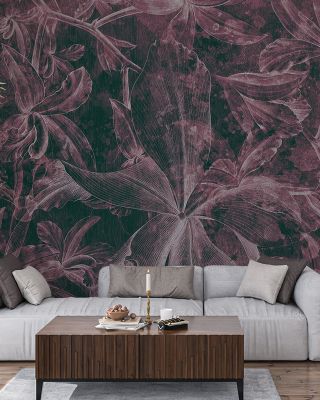 Orchids Sketch Wallpaper