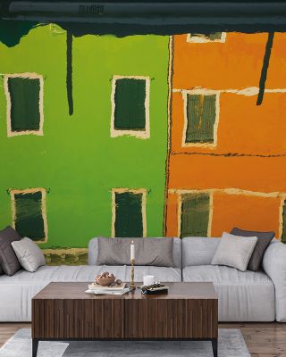 Reflections of Burano IX Wallpaper