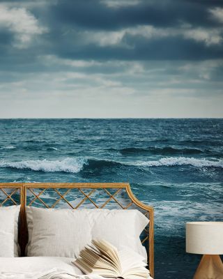 Roaring Seascape Wallpaper