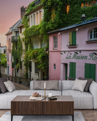Streets of Montmartre Wallpaper